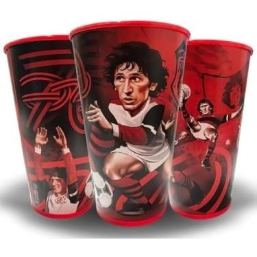 Imagem de Copo do Flamengo Zico Edição Especial 70 Anos - Oficial 550ml