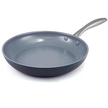 Imagem de GreenPan Frigideira de Cerâmica Anodizada Saudável Antiaderente de 30,5 cm, Livre de PFAS, Segura para Forno, Cinza