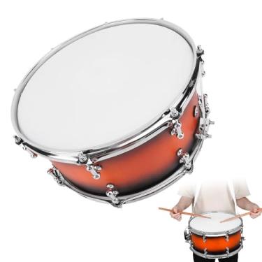 Imagem de Conjunto de Caixa de Bateria, Caixa Profissional de 14 X 6,5 Polegadas Com Tecla de Bateria, 2 Baquetas e Alça, Instrumento Musical de Bateria de Percussão para Banda de Estudantes