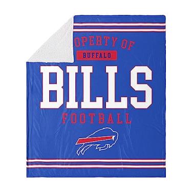 Imagem de FOCO Cobertor de lã de ovelha Buffalo Bills - 152 x 182 cm