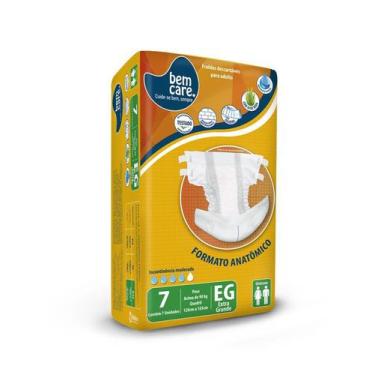 Imagem de Fralda Geriátrica Bem Care Eg Com 07 Unidades - 3-BEM CARE MARDAN