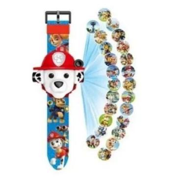 Imagem de Relógio Infantil Patrulha Canina 3D Projeção de 24 imagens - Jc Shope