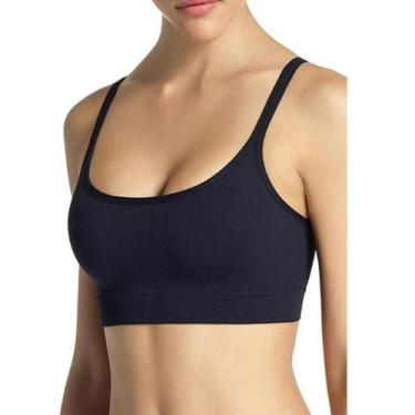 Imagem de Top Lupo Loba Power 41018 Basico Microfibra Sem Costura, P (36/38), Pr