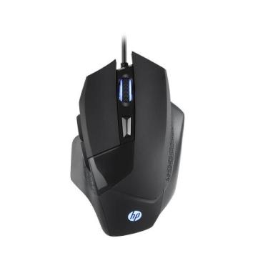 Imagem de Mouse Gamer USB HP G200 Preto 4000 DPI 6 Botões