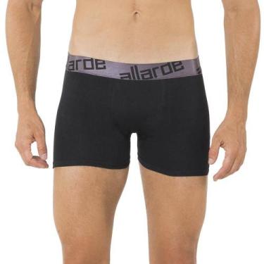 Imagem de Kit 2 Cuecas Boxer Trifil QK5877/5877 Preta/Mescla Escuro, Sortida, G
