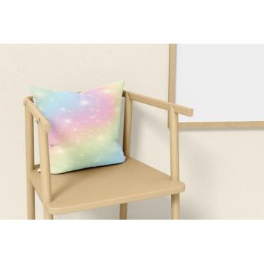 Imagem de Almofada com enchimento Infantil Tie Dye Candy Brilhos - Fabrika de Fe