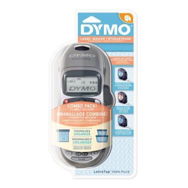 Imagem de Combo Rotulador Eletrônico DYMO Letratag 100H - Com 3 fitas e Suporte