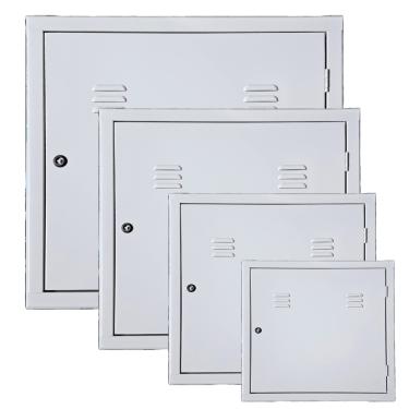 Imagem de Caixa Telefone Sobrepor Padrão Telebrás - Ferragens Jordão | 200x200x140mm NR.02