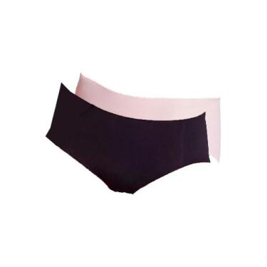 Imagem de Kit com 2 Calcinhas Caleçon Hope 30850 Colorido, Rosa, M