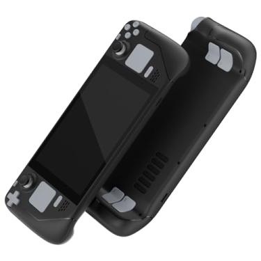 Imagem de eXtremeRate New Hope - Conjunto completo de botões de substituição cinza para Steam Deck, botões de gatilho personalizados DIY ABXY D-pad Trackpad para console portátil LCD Steam Deck - Console não