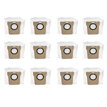 Imagem de NUHFUFA 12 peças de substituição de sacos de pó de limpeza, acessórios para aspirador de pó para Xiao-mi Mijia X20/X20 Plus Sweeper