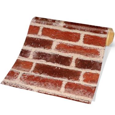 Imagem de CanaanTree Descole e cole papel de parede, papel de parede retrô autoadesivo, papel de parede HD removível feito de 100% cortiça real, 42 cm x 300 cm (estrada retrô)