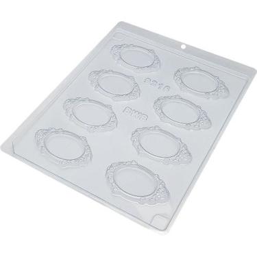 Imagem de Forma de Acetato Camafeu Liso Cód. 9316 BWB