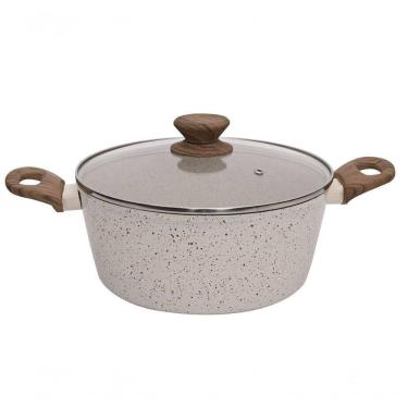 Imagem de Caçarola Marmol Cook Alumínio Fundo Induç 24 Cm Mimo Style