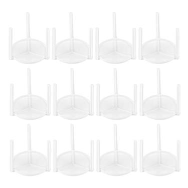 Imagem de DOITOOL - 100 peças de suporte para guardar pizza, caixa de pizza, embalagem fixa para pizza, mesa, utensílios de cozinha