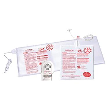 Imagem de Secure Conjunto de alarme de longo prazo com sensor para cama e cadeira para prevenção de quedas e andamentos – Inclui almofadas de sensor de longo prazo para cama e cadeira – monitor de alarme de paciente de 80 – 120 dB – pilhas incluídas