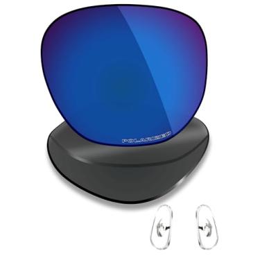 Imagem de Mryok + Lentes de reposição polarizadas e peças de nariz para Ray-Ban New Clubmaster RB4416 53 mm - Azul Pacífico