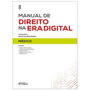 Imagem de Manual De Direito Na Era Digital: Médico - 1ª Ed - 2023