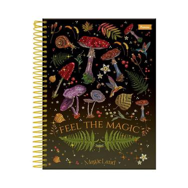 Imagem de Caderno College Magic Land 80 Folhas 1 Matéria Foroni Capa Dura