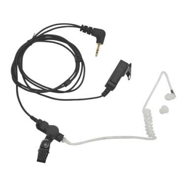 Imagem de Fone de ouvido de tubo acústico de 1 pino de 2,5 mm com microfone Ptt compatível com Motorola Talkabout T200 T260 T460 T600 T800 T6500 MR350R MS350R FR50 FR60 EM1000 MH230R