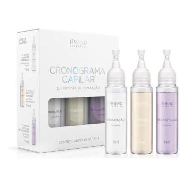 Imagem de Amend Essencial Cronograma Capilar Superdoses Reparação Ampola