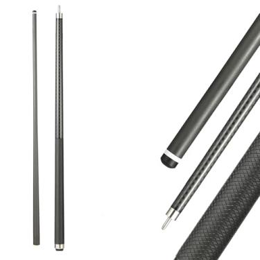 Imagem de CROWN ME Taco de sinuca de fibra de carbono com ponta de 12,5 mm, taco de fibra de carbono, peso de 567 g, bastões de mesa de sinuca de 147 cm