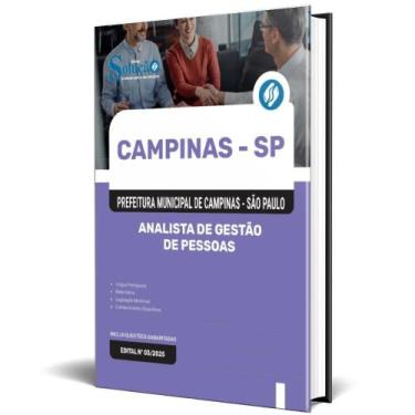 Imagem de Apostila Prefeitura Campinas Sp 2025 Analista Gestão Pessoas - Editora
