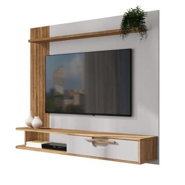 Imagem de Painel Jeri Cinamomo/Off White - Bechara Móveis