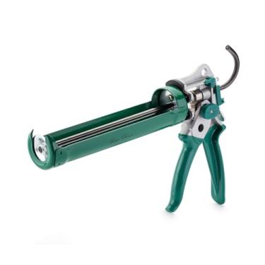 Imagem de Bates- Pistola de calafetagem, proporção de impulso 10: 1, laranja, pistola de calafetagem, pistola de calafetagem sem gotejamento, pistolas de calafetagem manual, pistola de silicone, ferramenta de