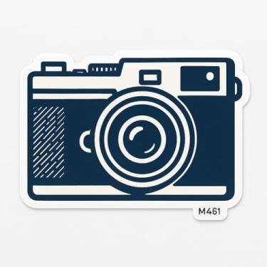 Imagem de Adesivo Carro/Moto Câmera Vintage Estilo Retrô