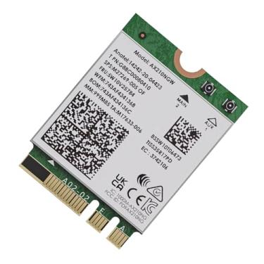 Imagem de Placa sem fio WiFi 6E Bluetooth 5.3 5400Mbps Tri-Band 2.4Ghz/5Ghz/6Ghz Adaptador de rede