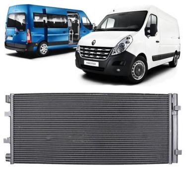 Imagem de Condensador Ar Condicionado Renault Master 2.3 2013 Até 2020 - KLASSE 