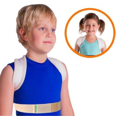 Imagem de Corretor De Postural Educador Infantil Ortopédico com Elástico Reforça