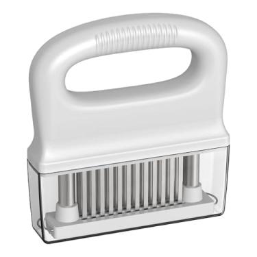 Imagem de Amaciador de carne | Utensílios de cozinha de aço inoxidável, amaciador de bife, utensílios de cozinha para máquina manual com 48 agulhas, acessórios de cozinha para carne de porco, bife, frango