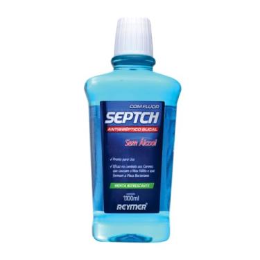 Imagem de Antisséptico Bucal Setpch Com Flúor 1,1L Enxaguante Sem Álcool Familia Hálito Fresco