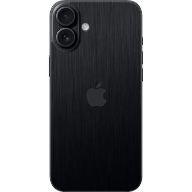 Imagem de Razer Skin: iPhone 16 Plus - Full Wrap - Premium 3M Cast Vinyl - Scratch Resistant - Unique Designs & Finishes - Easy Application - Black Metal