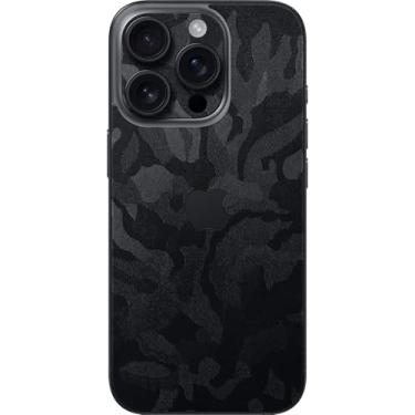 Imagem de Razer Skin: iPhone 16 Pro - Full Wrap - Premium 3M Cast Vinyl - Scratch Resistant - Unique Designs & Finishes - Easy Application - Black Camo