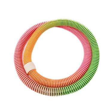 Imagem de rockible Anel de exercício dobrável para fitness, multifuncional, portátil, com peso, para pilates, ioga, adultos, mulheres, viagens