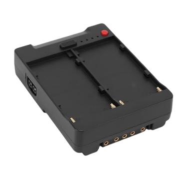 Imagem de Dpofirs NP F Carregador de Bateria para F550 F750 F970, Carregador Rápido de Slot Duplo Com Proteções Tipo C USB DC Multi Interface Cântico de Bateria Câmera LED Light Battery