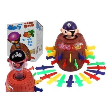 Imagem de Jogo Divertido Pula Pirata Barril Toys Import - Shiny Toys