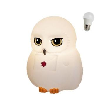 Imagem de Luminária Coruja Hedwig Harry Potter com Lâmpada LED Presente Decoraçã