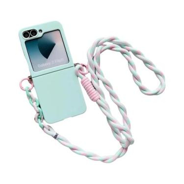 Imagem de Capa De Telefone Slim Candy Para Samsung Galaxy Z Flip 7 6 5, Capa Fof