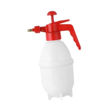 Imagem de Generic Pulverizador de bomba manual com bico de latão ajustável, profissional, leve, garrafa de spray de água de pressão para flores, ervas daninhas, Branco 0.8l