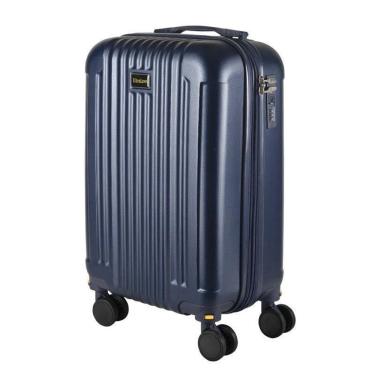 Imagem de Mala De Bordo 10Kg Expansível Azul Marinho Maldivas Abs