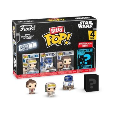 Imagem de Bitty Pop Star Wars Episódio V - Luke, R2-D2 E Chewbacca