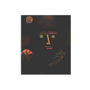 Imagem de Zeichn8u Paul Klee Arte de Parede Cavaleiro Negro Pôster Surrealismo Impressão de Arte em Tela de Paul Klee Pintura Arte de Quarto Sala de Estar Escritório Decoração de Parede 50 x 40 cm (20 x 16