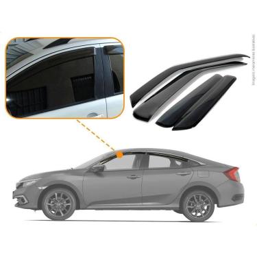 Imagem de Calha De Chuva Civic 4 Portas Acrilico