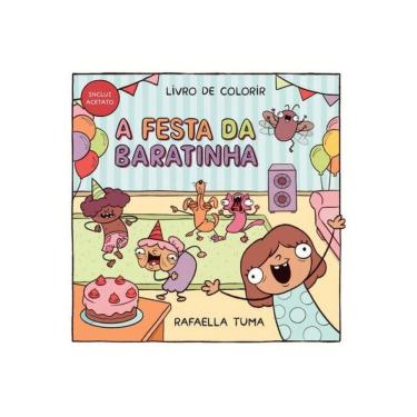 Imagem de A Festa Da Baratinha – Livro De Colorir