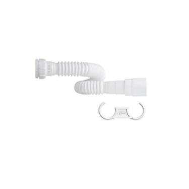 Imagem de Sifão universal extensível branco 74 cm com suporte censi