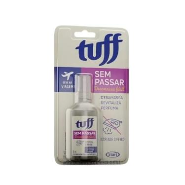 Imagem de Kit 3 unidades Tuff Sem Passar 60ml, Spray Desamassador de Roupas, Revitalizante e Perfumado